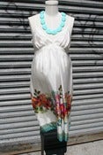 Image of Johnny Was Floral Trim Dress 