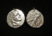 Image of Half Shekel of Tyre, 'Temple Tax Coin' Earrings (Reproduction/Replica)