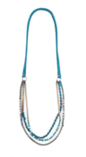 Image of Turquoise Shell Strands Necklace