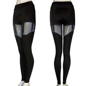 Image of Black Suspender Leggings 
