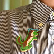 Image of Crafty Fox Brooch