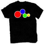 Image of COLORpillar Tee (BLACK)