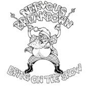 Image of Nervous Breakdown "Bring On The Snow" white t-shirt
