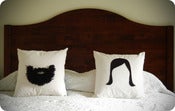 Image of His/ Her Pillows with Inserts
