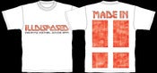 Image of Made in DK white (T-shirt)