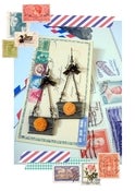Image of Boucles d'oreilles Lettre d'amour