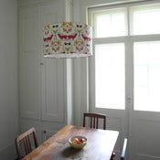 Image of Hängelampe Damask rot