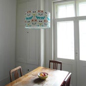 Image of Hängelampe Damask blau