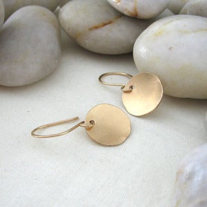 Image of Golden Coin Earrings