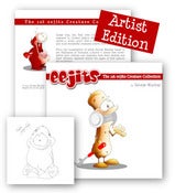 Image of The 1st eejits Creature Collection BOOK - Artist Edition