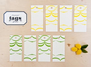 Image of Scalloped Design - gift tags