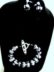 Image of Black & White Lampwork Diva
