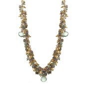 Image of Vine Necklace, Gold Fill & Vermeil w. Stones