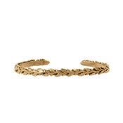 Image of Victorian Vine Baby Cuff, Vermeil