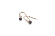 Image of single peppercorn earrings