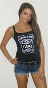 Image of BBQ GIRL Ladies spaghetti-strap Tank