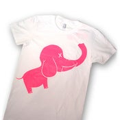 Image of Mr. Elephant (White/Hot pink)