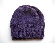 Image of Violet wool beanie
