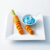 Image of KONIJNSASHIMI MET BLAUWTE