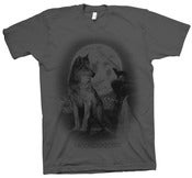 Image of Wolf T-Shirt - Gray 
