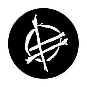 Image of Button - Black Logo - 1.5"