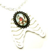 Image of Puss-In-Boots Rib Cage Necklace
