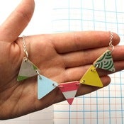 Image of • Spring • Bunting Necklace