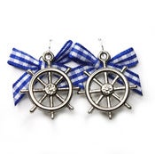 Image of A Sailor's Life For Me Earings (Blue)