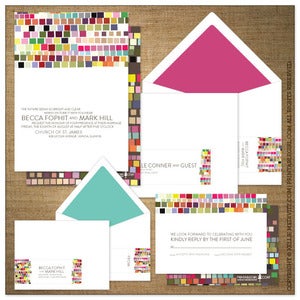 Image of Invitations | Wedding<BR>{Color Bazaar}