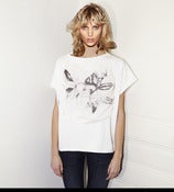 Image of T-Square Crop Woman+Deer