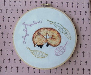Image of Forty Winks Fox incl guide on stitching fur