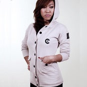 Image of Women's Button Down Hoodie