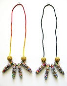 Image of Spike Necklace (red)