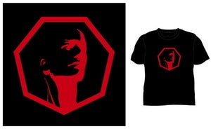 Image of Shihad 'Face' Black T-Shirt