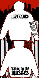 Image of COVENANCE white hoodie