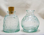 Image of mini glass bottles - pack of 2