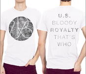 Image of That's Bloody Who shirt White