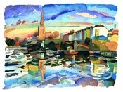 Image of Floating Harbour with Ice