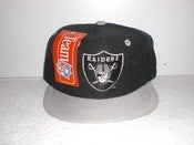 Image of VTG LOS ANGELES RAIDERS LA OAKLAND NFL SNAPBACK HAT CAP