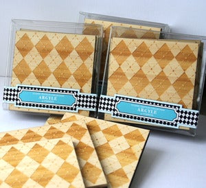 Image of Argyle coasters