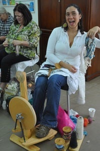 Image of Learn to Spin Yarn } 2day workshop