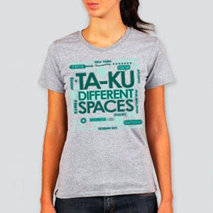 Image of Ta-ku - Different Spaces T-shirt (Womens)