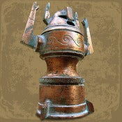 Image of Atlantean Horned Idol
