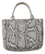 Image of Natural Matte Python Petite Tote