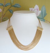 Image of Colette Mesh Necklace - 18K