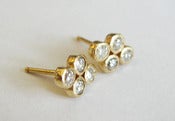 Image of Vesper Stud Earrings - 18K