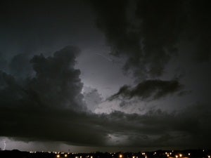 Image of Storm Structure over City