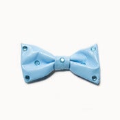 Image of Blue Rhinestone Mini Bow