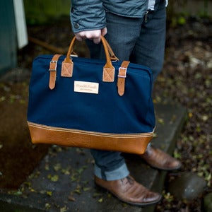 Image of Wood&Faulk Deluxe 16in Carpenter's Bag