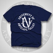Image of Circular T-SHIRT(Navy)